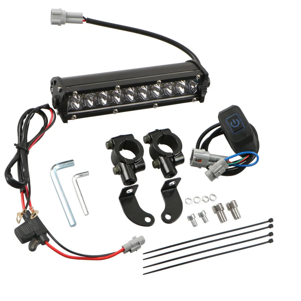 60W LED Light Bar Kit with Mounting Bracket and Switch Wiring