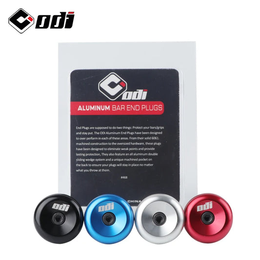ODI Aluminum Bar End Caps (adjustable to fit any type/style of bar)