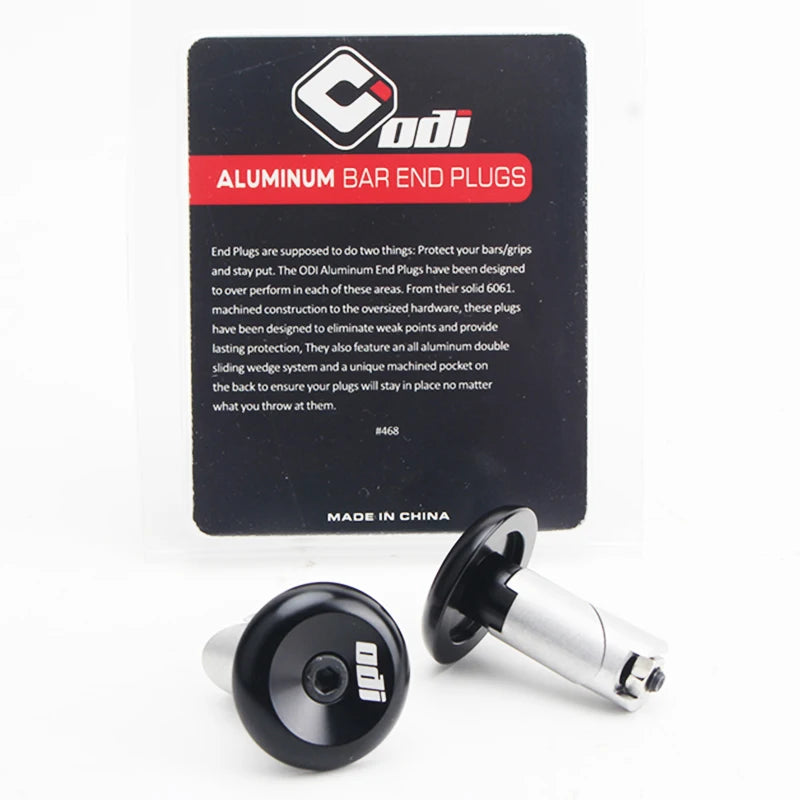 ODI Aluminum Bar End Caps (adjustable to fit any type/style of bar)
