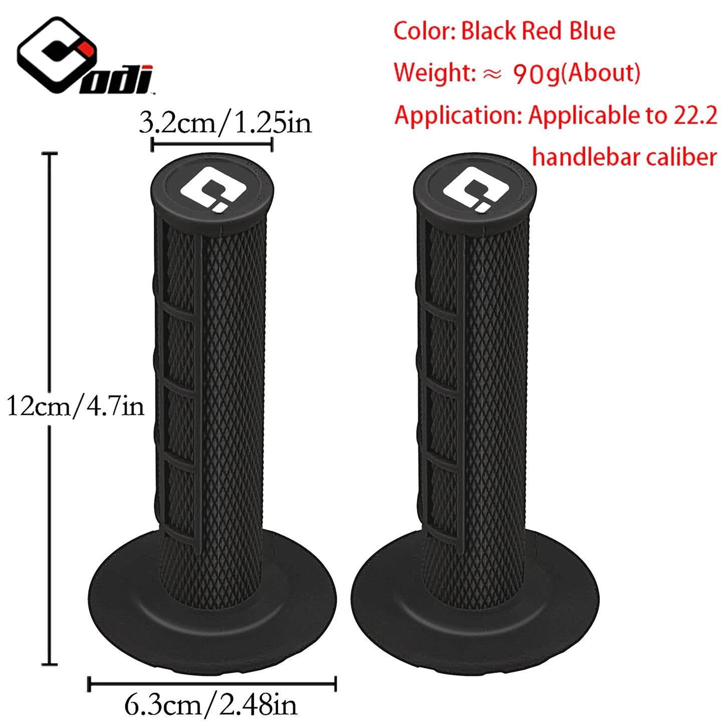 ODI Grips Suit for any style dirtbike bars and throttle tubes
