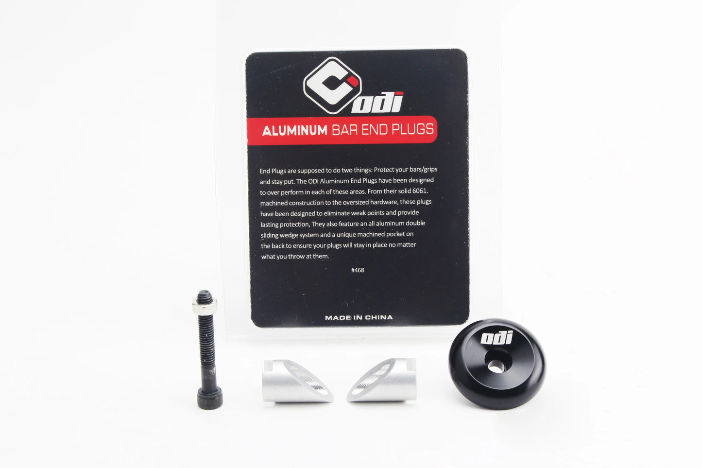 ODI Aluminum Bar End Caps (adjustable to fit any type/style of bar)