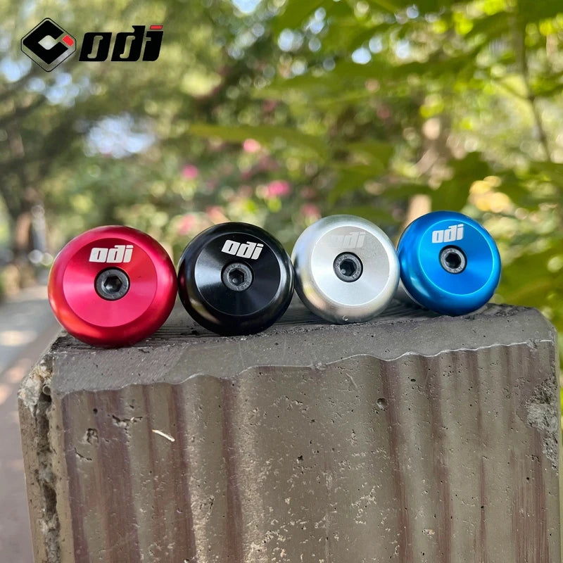 ODI Aluminum Bar End Caps (adjustable to fit any type/style of bar)